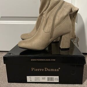 Pierre Dumas thigh high suede boots 👢 BNIB!